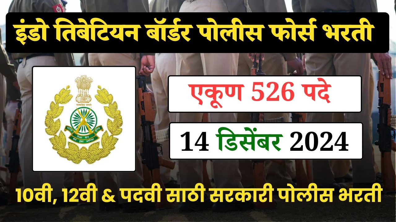 ITBP Police Bharti Apply