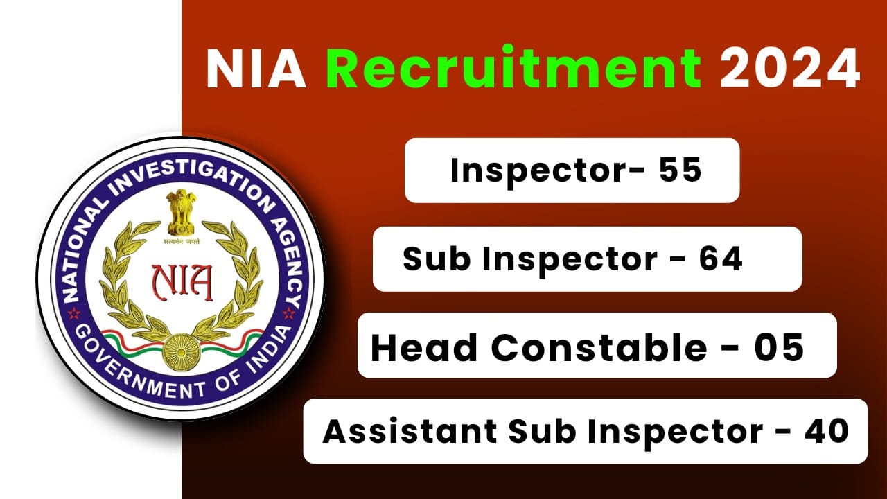 National Investigation Agency Recruitment