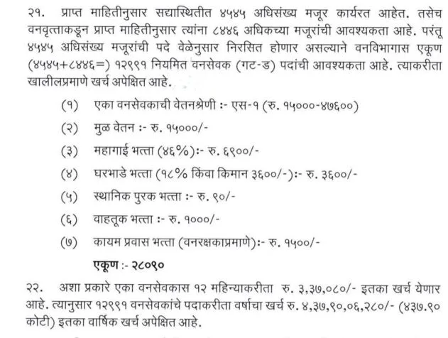 van sevak bharti 2024 maharashtra gr pdf